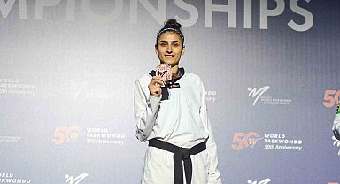 Hatice Kübra İlgün, 26. Dünya Tekvando Şampiyonası'nda bronz madalya kazandı