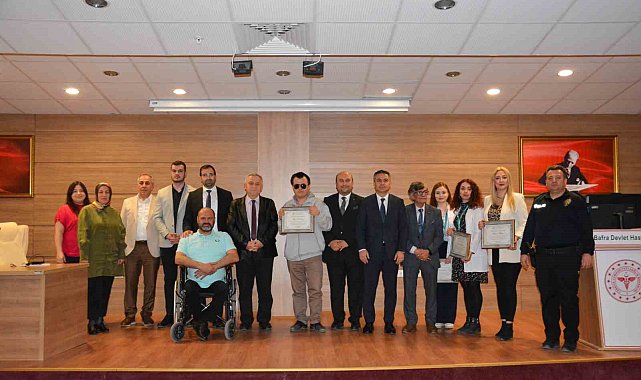 Bafra Devlet Hastanesi'nde "Engelden Başarıya Uzanan Yol"