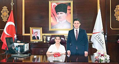 Derik'te öğrencinin duygu dolu mektubuna Kaymakam Bayraklı kayıtsız kalmadı