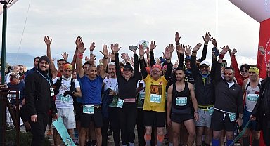 Eğirdir Ultra Trail'e katılan 350 sporcu unutulmaz anlar yaşadı