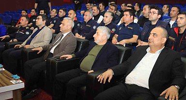 Elazığ itfaiyesi eğitimlerini sürdürüyor