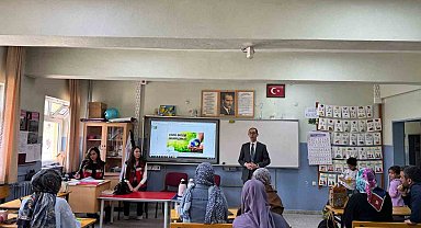 Emet'te İlçe Tarım Müdürlüğünden öğrenci velilerine eğitim