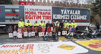 Mobil Trafik Eğitim Tırı Sinop'ta