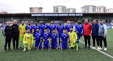 Şahinbey Ampute'den şampiyonluk yolunca önemli galibiyet: 2-1