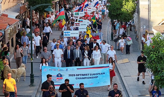 2025 Optimist Avrupa Şampiyonası Çeşme'de başladı