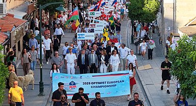 2025 Optimist Avrupa Şampiyonası Çeşme'de başladı
