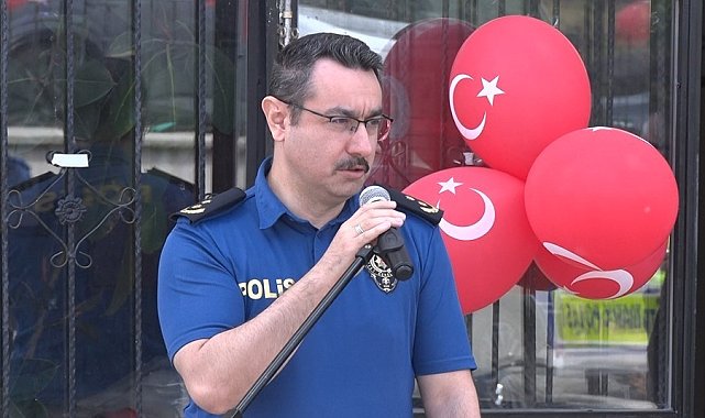 'Göreneller Görme Engelli Okulu'nda EGM tarafından miniklere etkinlik düzenlendi