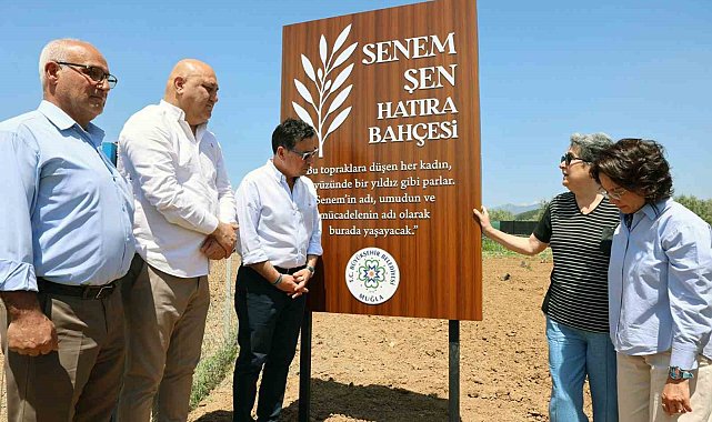 'Senem Şen Hatıra Bahçesi' Anneler Günü'nde açıldı
