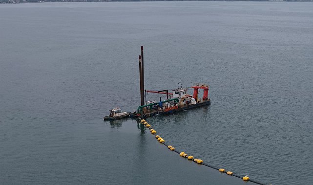 468 hektarlık alanda 3,8 milyon metreküp dip çamuru temizlenecek