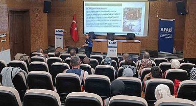 5 gün sürecek olan AFAD gönüllüsü eğitimleri başladı