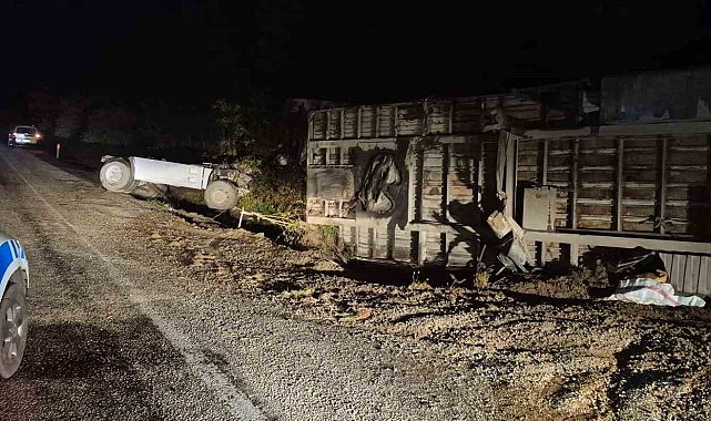 Adıyaman-Malatya karayolunda tek taraflı trafik kazası: 1 yaralı