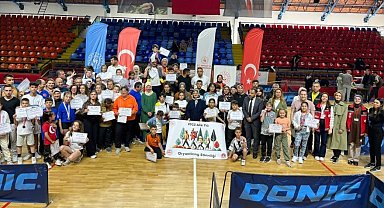 Aile üyelerinin katılımı ile oryantiring yarışması
