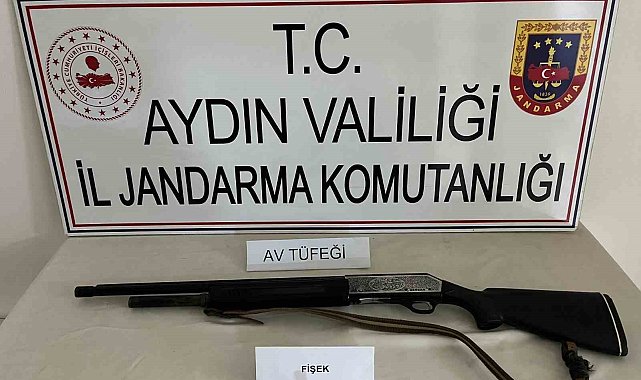 Alkolün etkisiyle havaya ateş açtı, jandarmadan kaçamadı