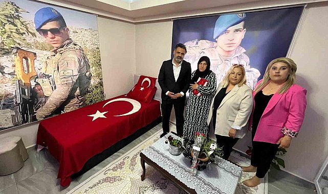 Anneler Günü'nde şehit annelerine anlamlı ziyaret
