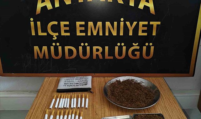 Antakya'da konteyner kentte durdurulan şahsın üzerinden uyuşturucu çıktı