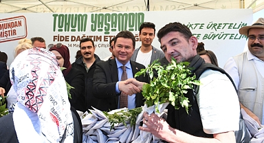 Ata tohumlarından üretilen fidelere büyük ilgi