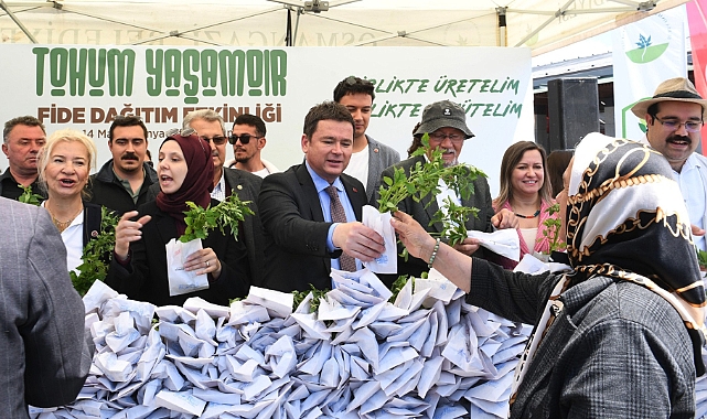Ata tohumlarından üretilen fidelere büyük ilgi