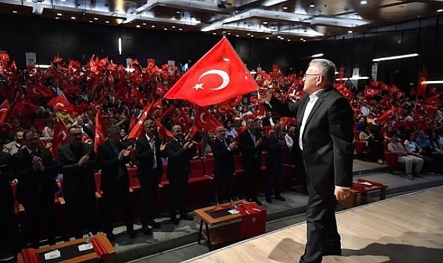 Başkan Büyükkılıç, Genç KAYMEK Yılsonu Programı'nda öğrencileri yalnız bırakmadı