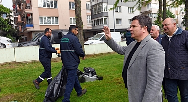 Başkan Erkan Aydın 1 Mayıs’ta emekçilerin yanında