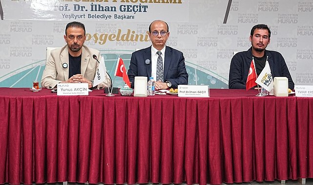 Başkan Geçit, MÜSİAD'ın 'Dost meclisi' programına katıldı