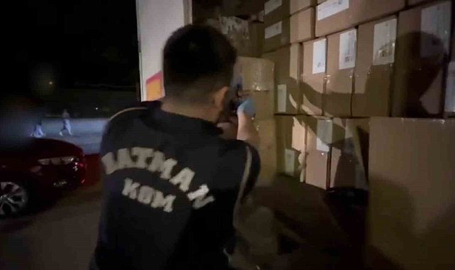 Batman'da 2 bin 100 adet kaçak elektronik sigara ele geçirildi