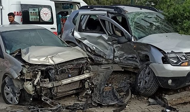 Belen'de trafik kazası: 2 yaralı