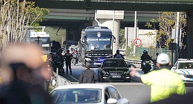 Beşiktaş, derbi için Ülker Stadyumu'na geldi