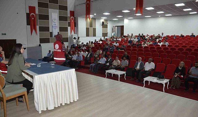 Besni'de "Sanal kumar bağımlılığı ile mücadele" eğitimi gerçekleştirildi