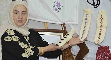 Bitlis'te kurslarda üretilen el emeği ürünler yıl sonu sergisiyle görücüye çıktı