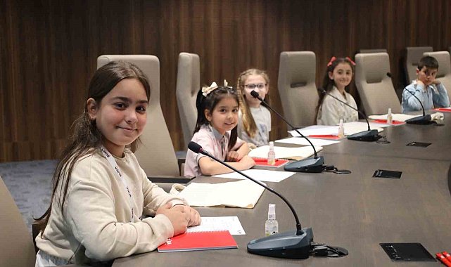 Çocuklar fikirleriyle şehre yön verdi