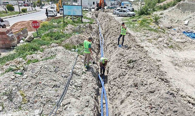 Demirci'ye kesintisiz içme suyu için dev adım