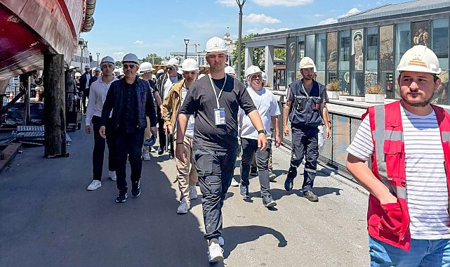 Denizcilik alanındaki tarihi gelişmeleri yerinde gözlemlediler