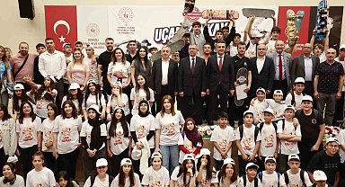 Denizli'de Uçan Kaykay projesi start aldı