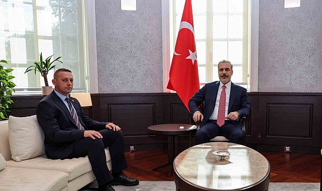 Dışişleri Bakanı Fidan, Sırp milletvekili Şkriyel'i kabul etti
