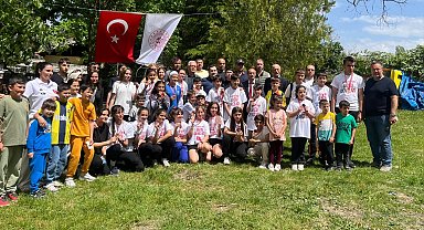 Domaniç Ilıcaksu'da Oryantiring yarışması coşkuyla gerçekleşti