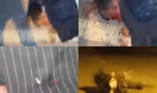Dövüp bıçakladı, yaralıyı videoya çekip yaptıklarını anlattı