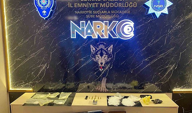 Edirne'de zehir tacirlerine darbe:1 kişi tutuklandı