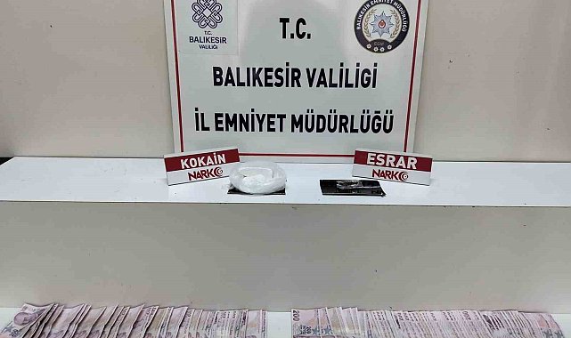 Edremit'te uyuşturucu operasyonu: 2 kişi tutuklandı