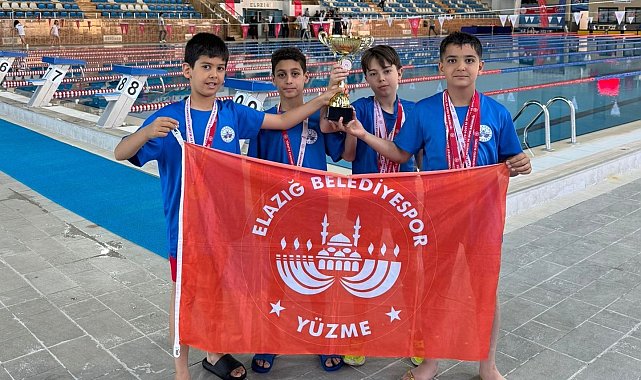Elazığ Belediyespor Kulübü Yüzme Takımından önemli başarı