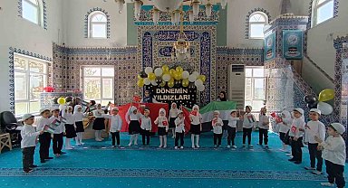 Emet'te Babukbey 4-6 Yaş Kuran Kursunun mezuniyet programı