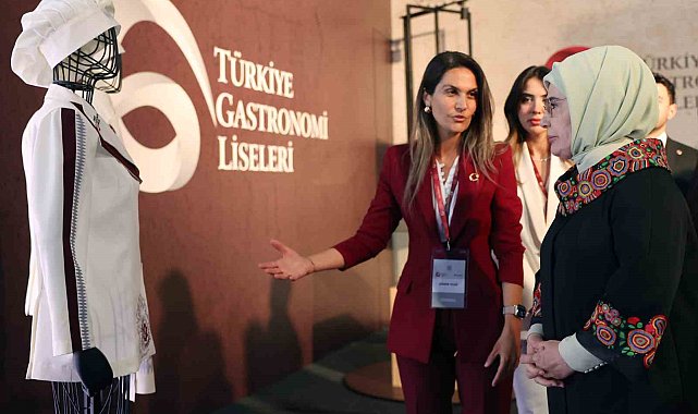 Emine Erdoğan, Türkiye Gastronomi Liseleri Tanıtım Programı'na katıldı