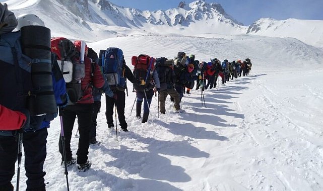 Erciyes Dağı'nda 19 Mayıs Erciyes Gençlik Tırmanışı yapılacak