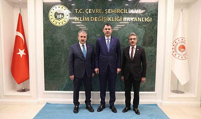 Erenler'in projeleri Bakan Kurum'a sunuldu