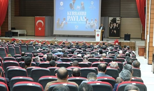 Erzincan'da 2025 yılı vekâletle kurban tanıtım toplantısı düzenlendi