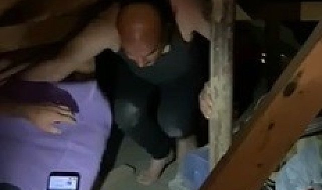 Farklı suçlardan aranan şahıs çatı katında yakalandı