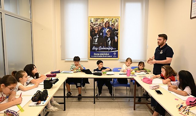 Geleceğin ressamları Aydın'da yetişiyor