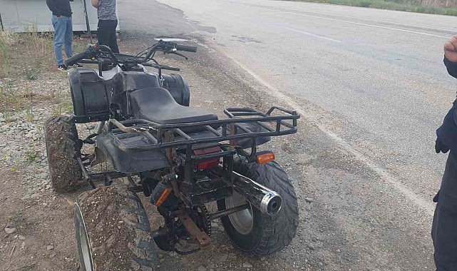 Gölbaşı'nda ATV devrildi: 2 yaralı