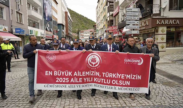 Gümüşhane'de 15 Mayıs Aile Günü kutlamaları
