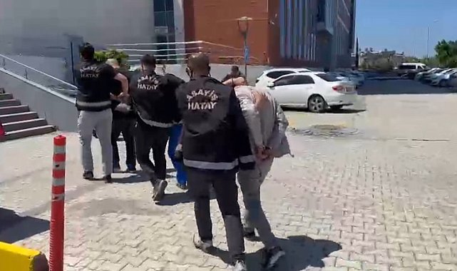 Hatay'da asayiş operasyonu;10 tutuklama