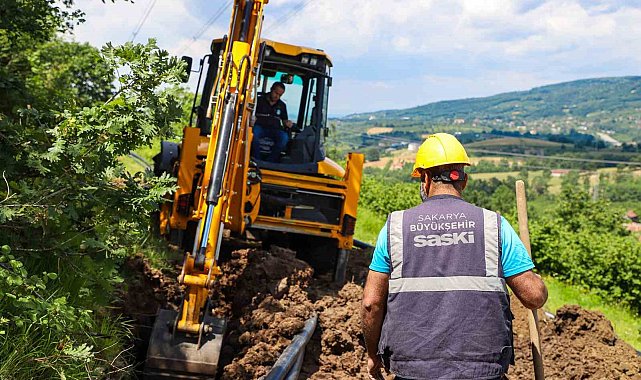Hendek'in iki mahallesine 3 bin metrelik güçlü altyapı ile kesintisiz içme suyu